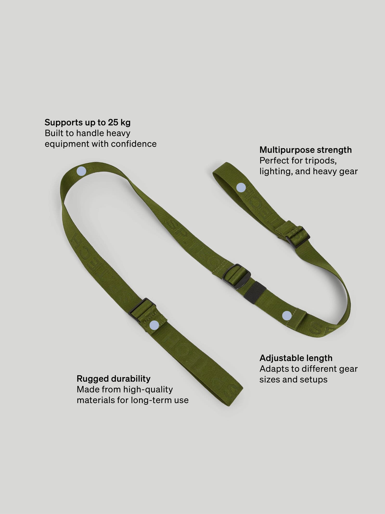 Tech Tech Strap Green - undefined 6 - SP Tech