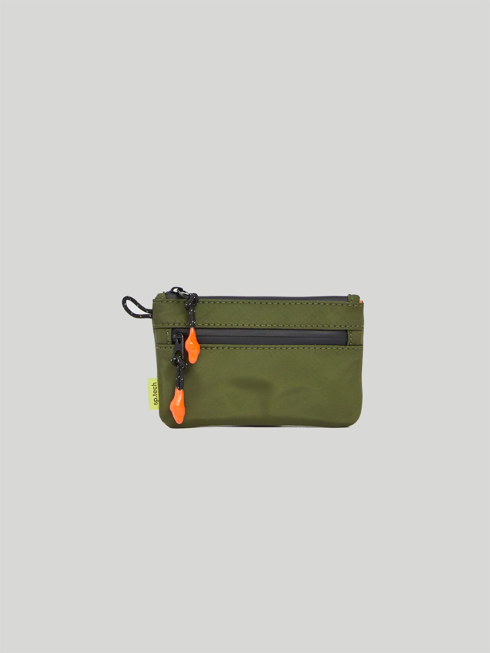 Small Zip Pouch Green
