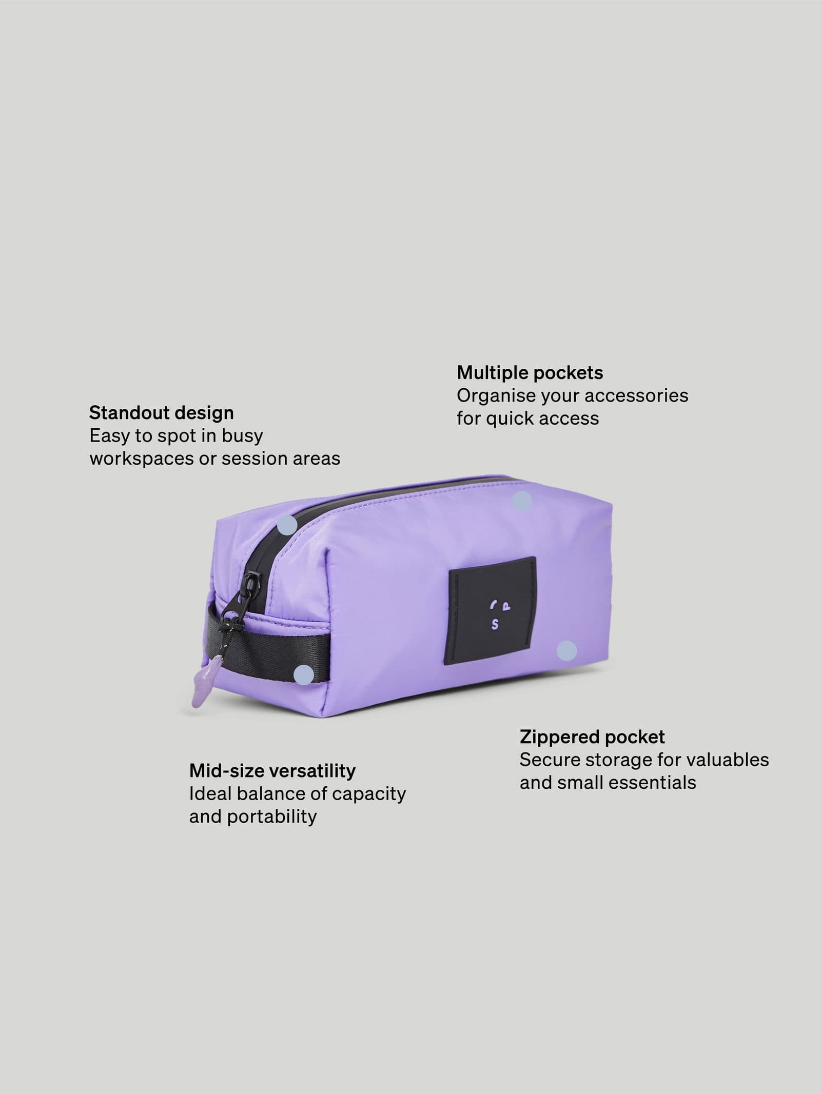 Boxy Boxy Organiser M Purple - undefined 9 - SP Tech