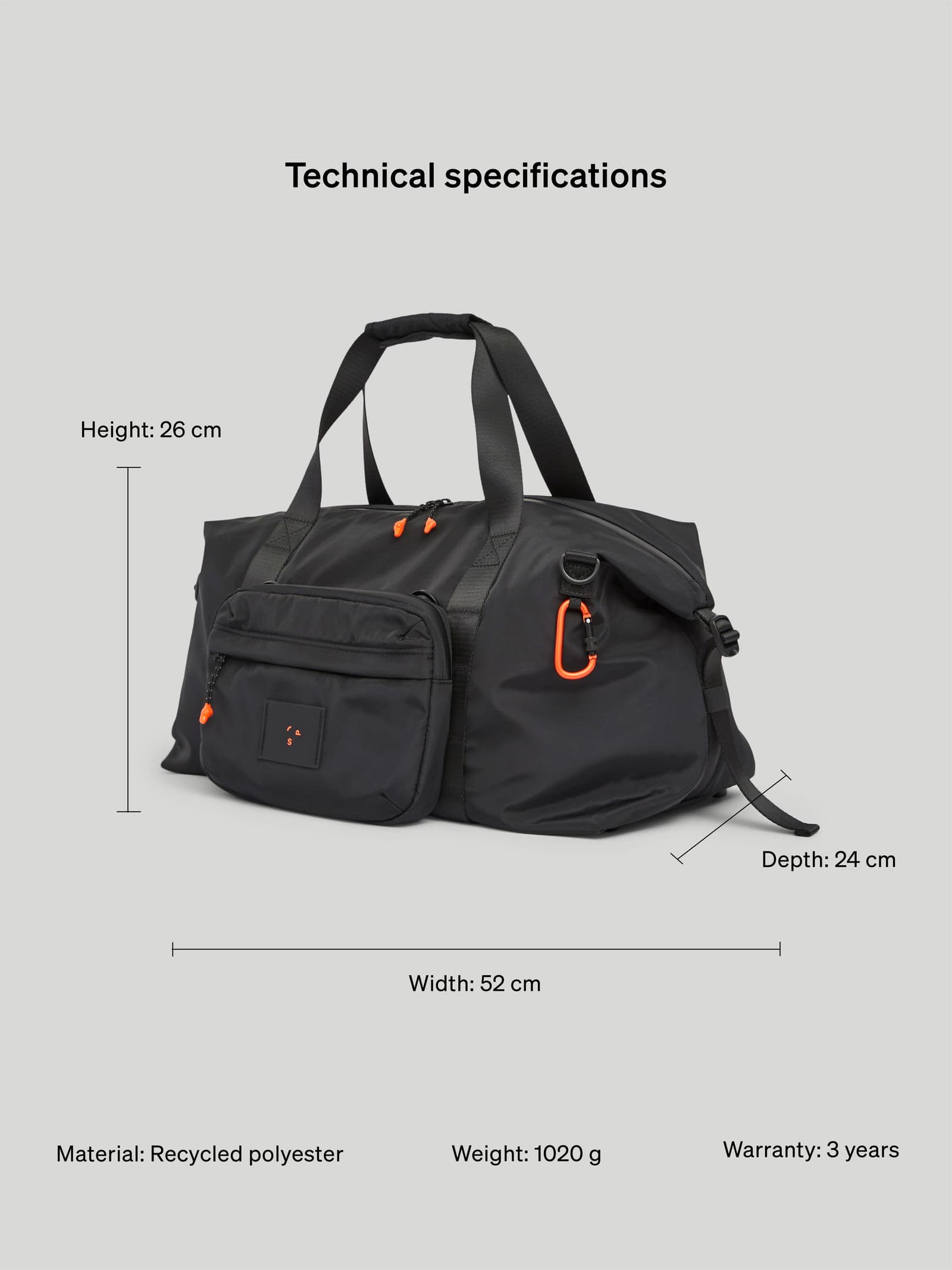 Duffle Duffle Bag - undefined 16 - SP Tech