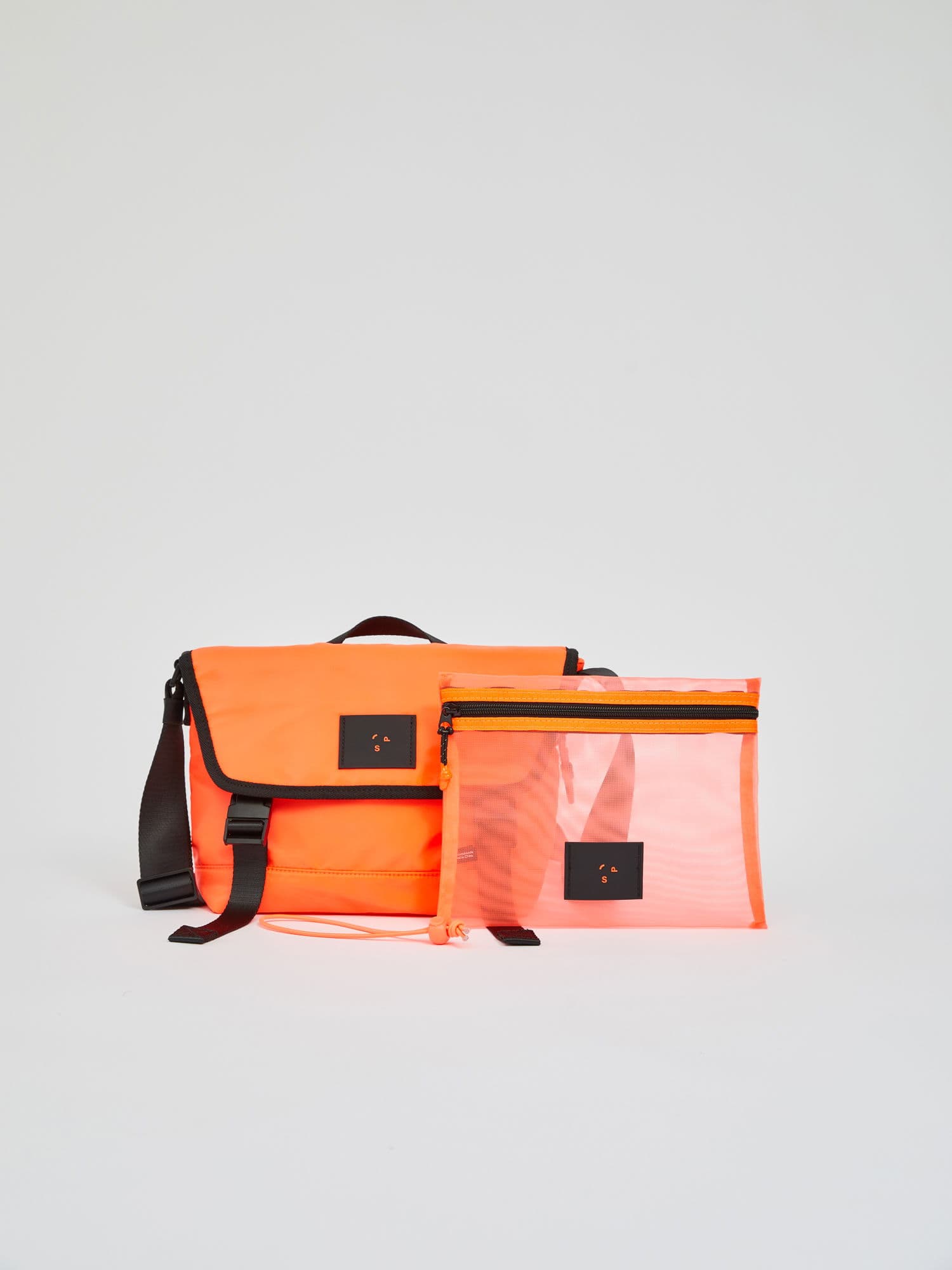 Small Messenger Bag Orange alternate view