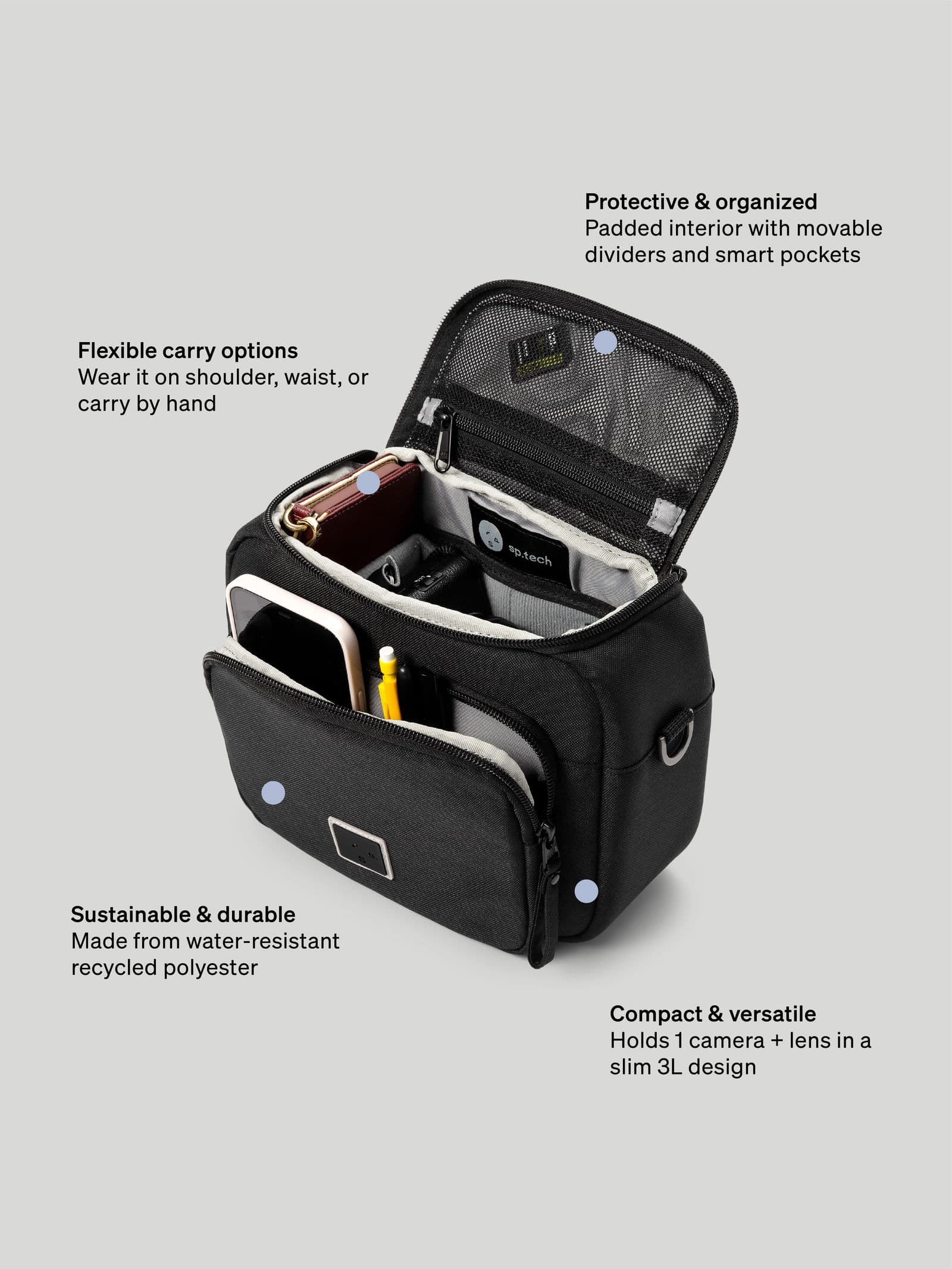 Day Day Shoulder Bag - undefined 11 - SP Tech