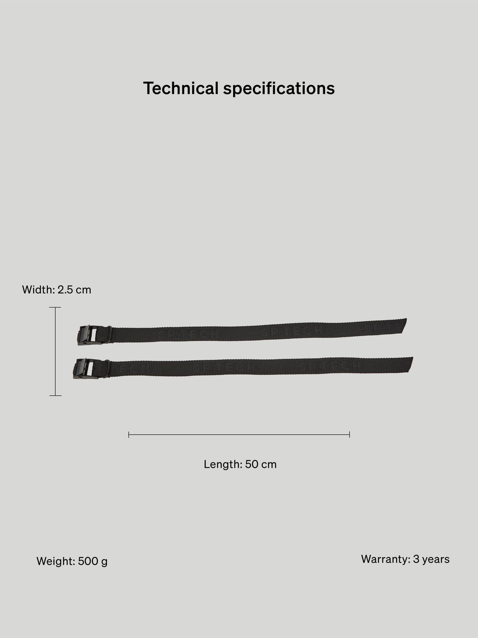 Utility Utility Strap 50cm 2-Pack - undefined 3 - SP Tech