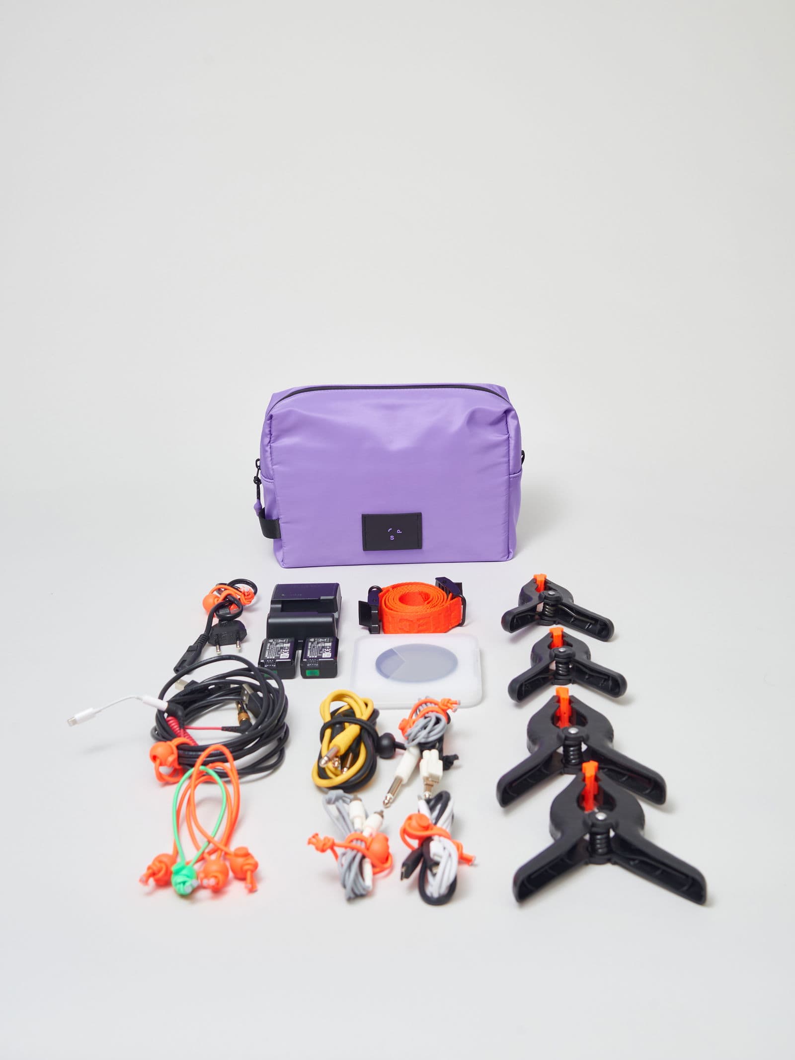 Boxy Organiser L Purple 5 - SP Tech