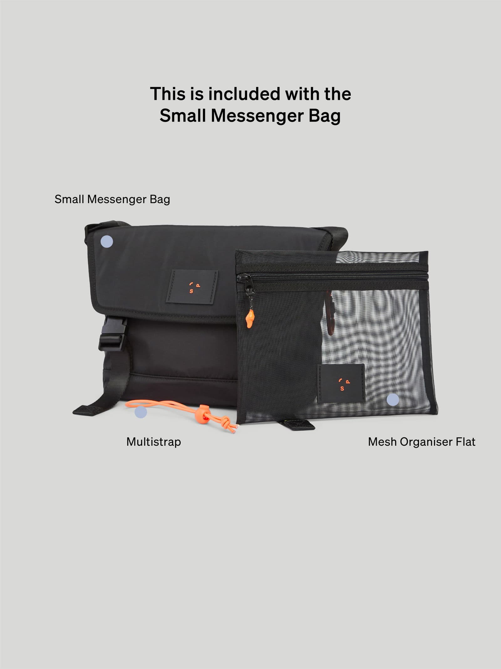 Messenger Bag Small 16 - SP Tech