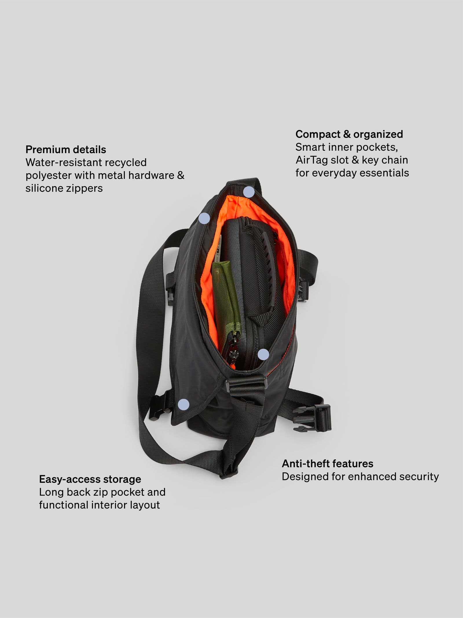 Small Small Messenger Bag - undefined 17 - SP Tech