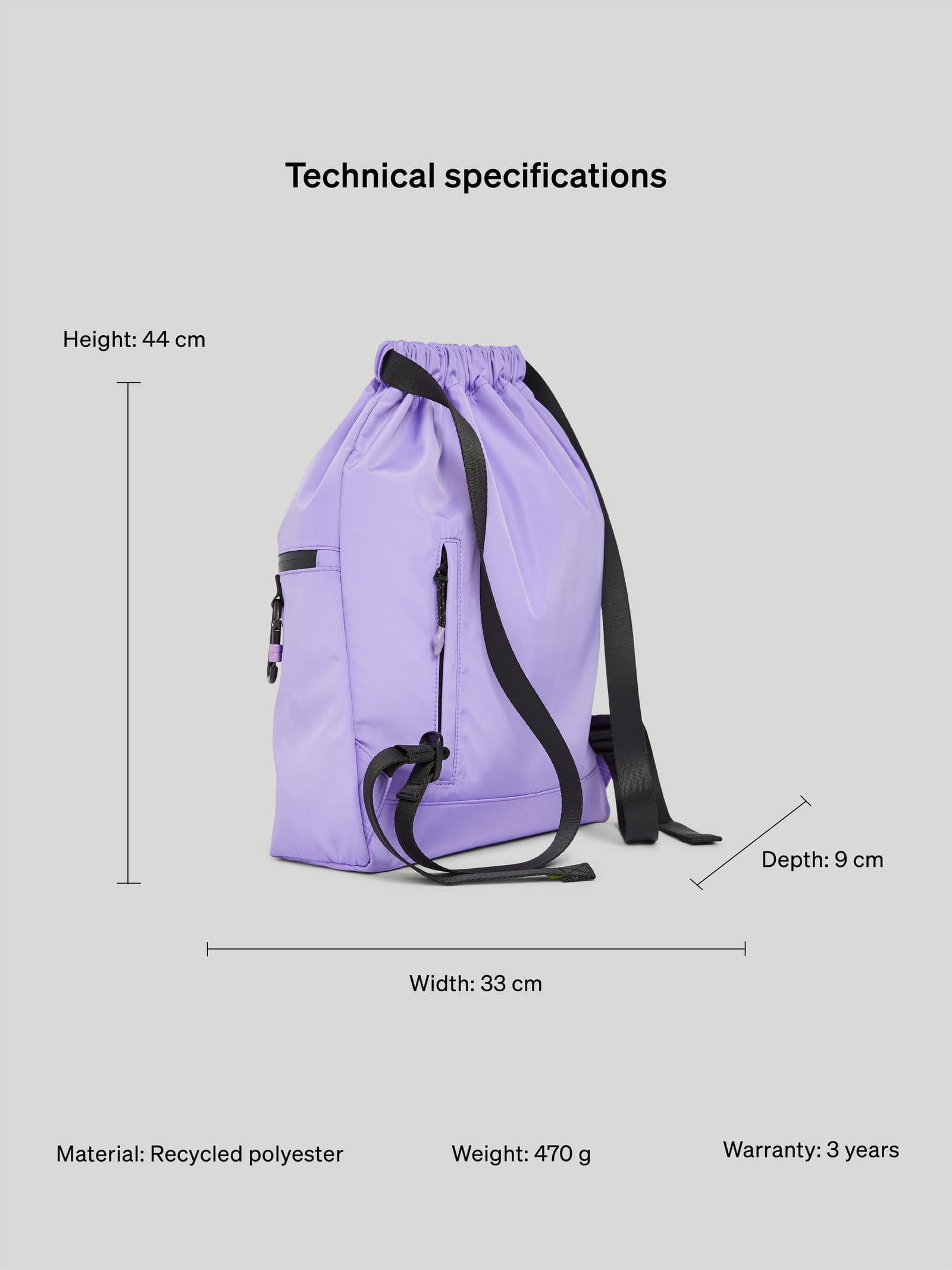 Tech Tech Sack Purple - undefined 13 - SP Tech