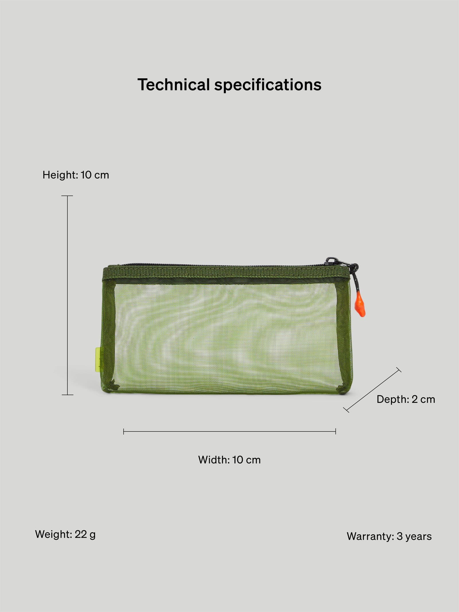 Mesh Mesh Organiser S Green - undefined 6 - SP Tech