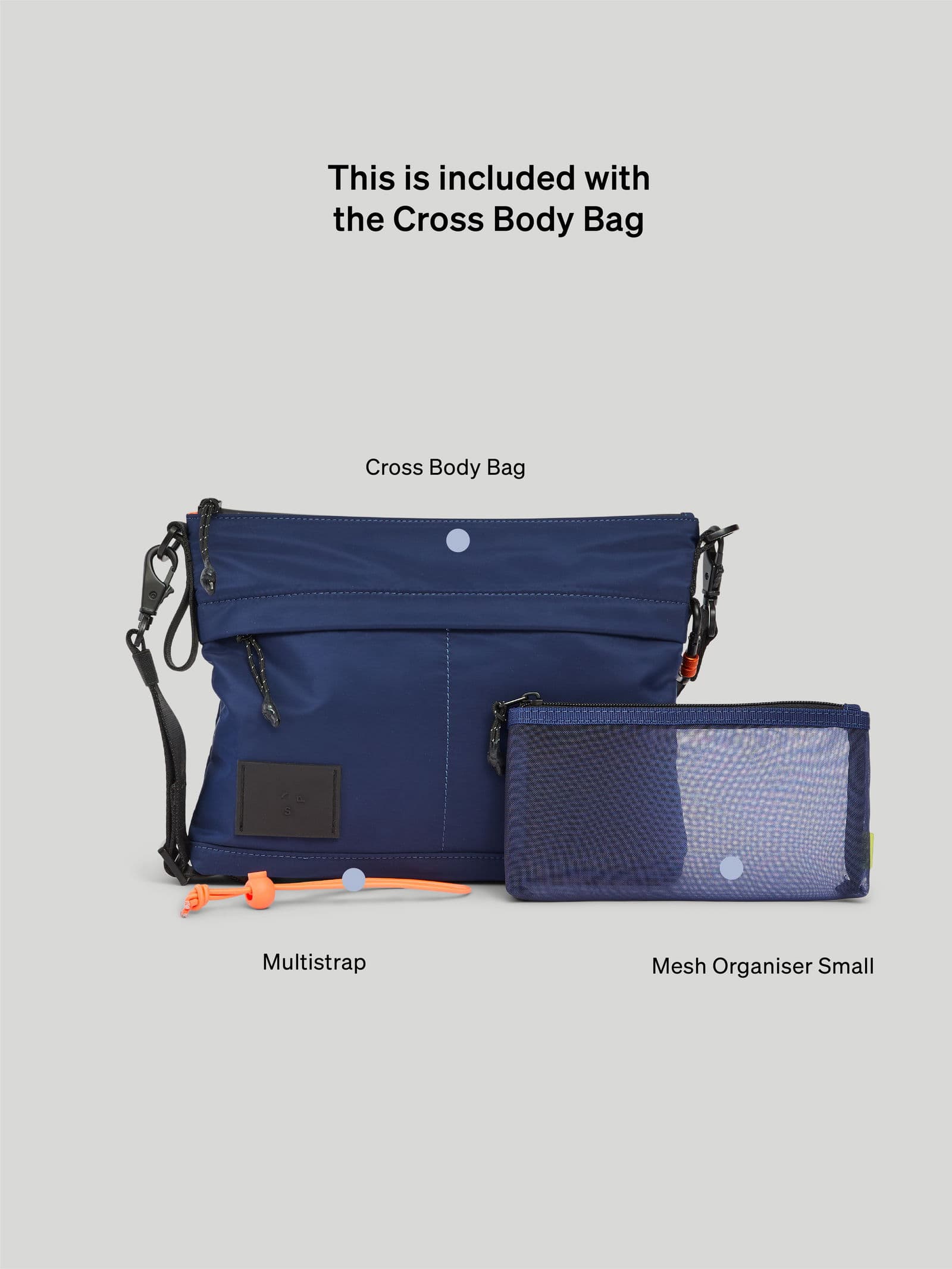 Cross Body Bag Medium 14 - SP Tech