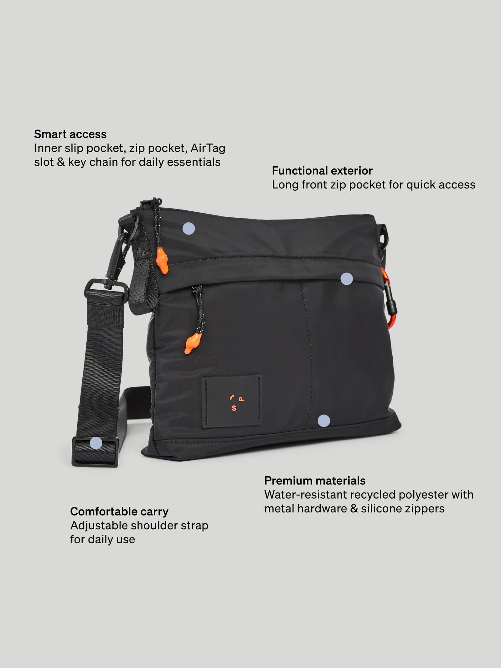 Cross Cross Body Bag - undefined 12 - SP Tech