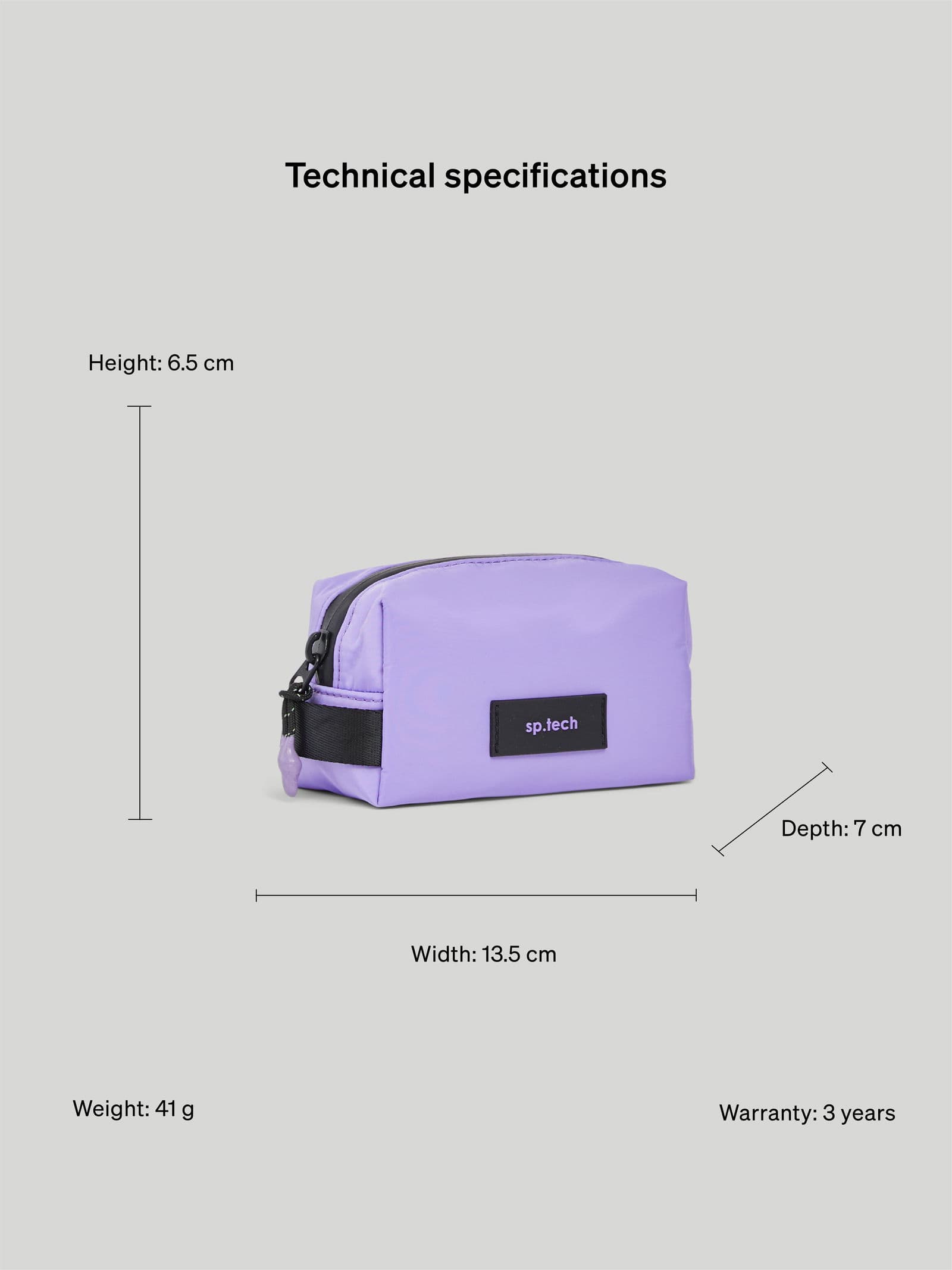 Boxy Organiser S Purple 7 - SP Tech
