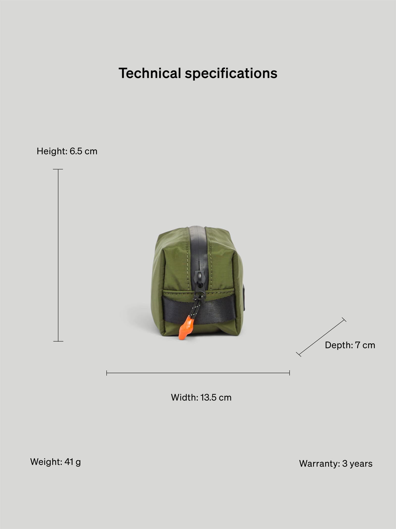 Boxy Organiser S Green 7 - SP Tech