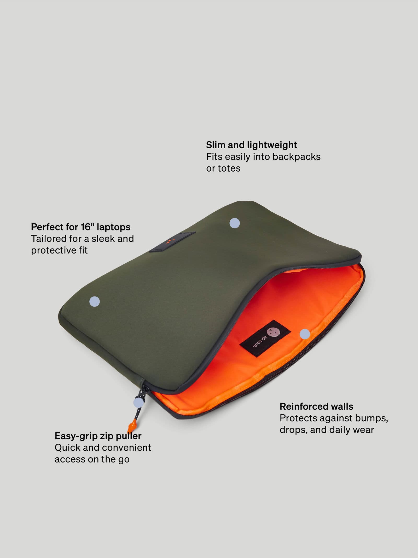 Laptop Sleeve 16" 9 - SP Tech