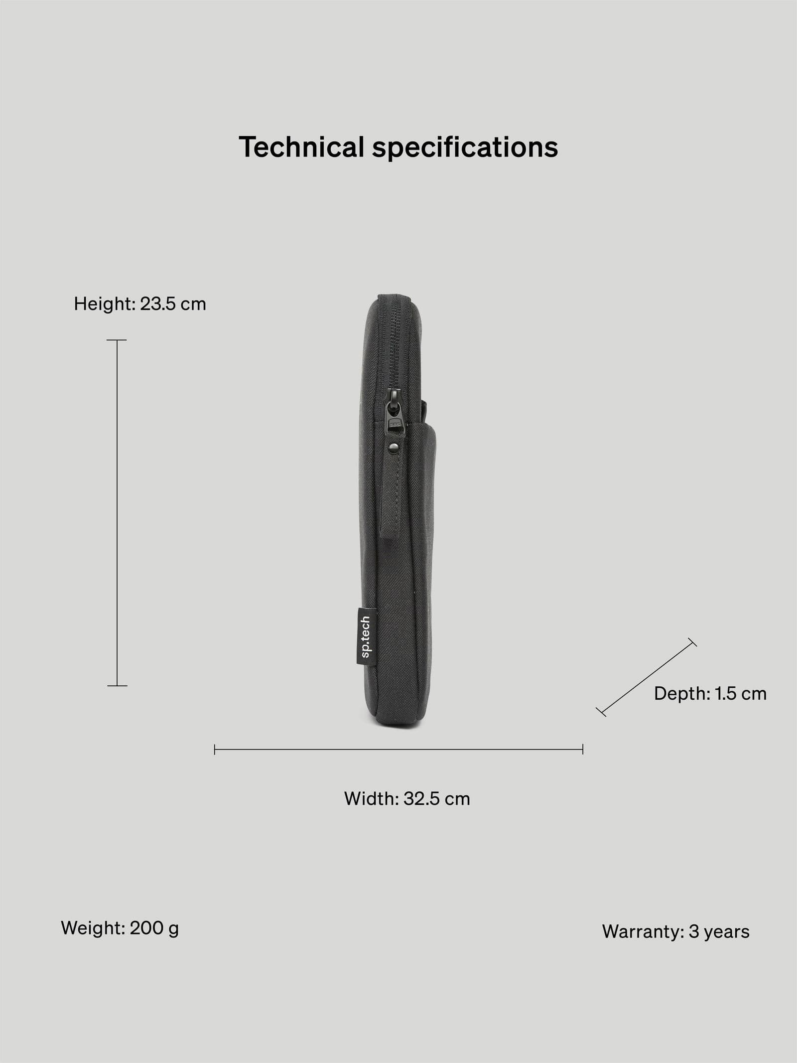 Day Day Laptop Sleeve 14" - undefined 7 - SP Tech