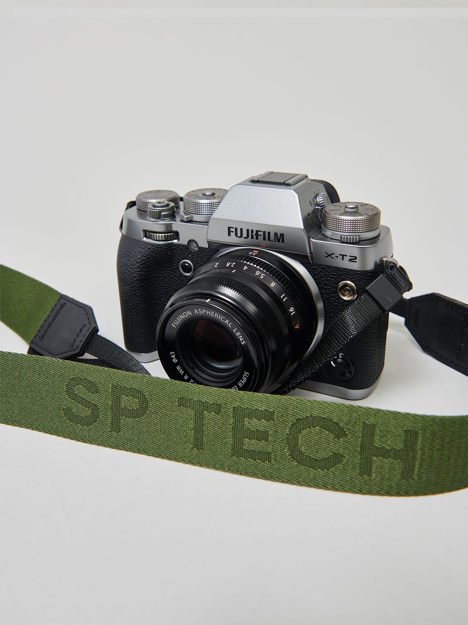 Camera Strap Logo Green 2 - SP Tech