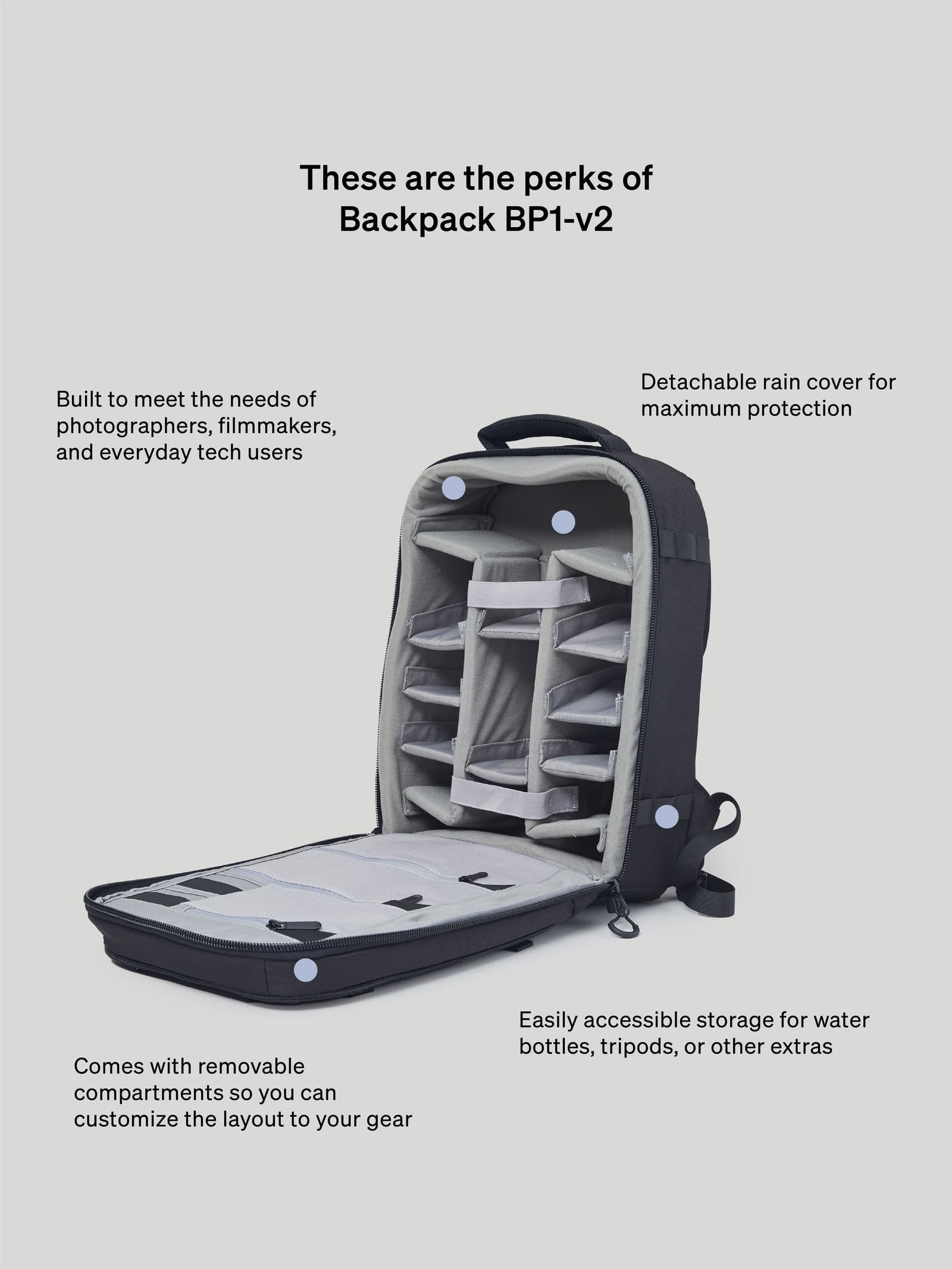 Backpack BP-1V2 13 - SP Tech