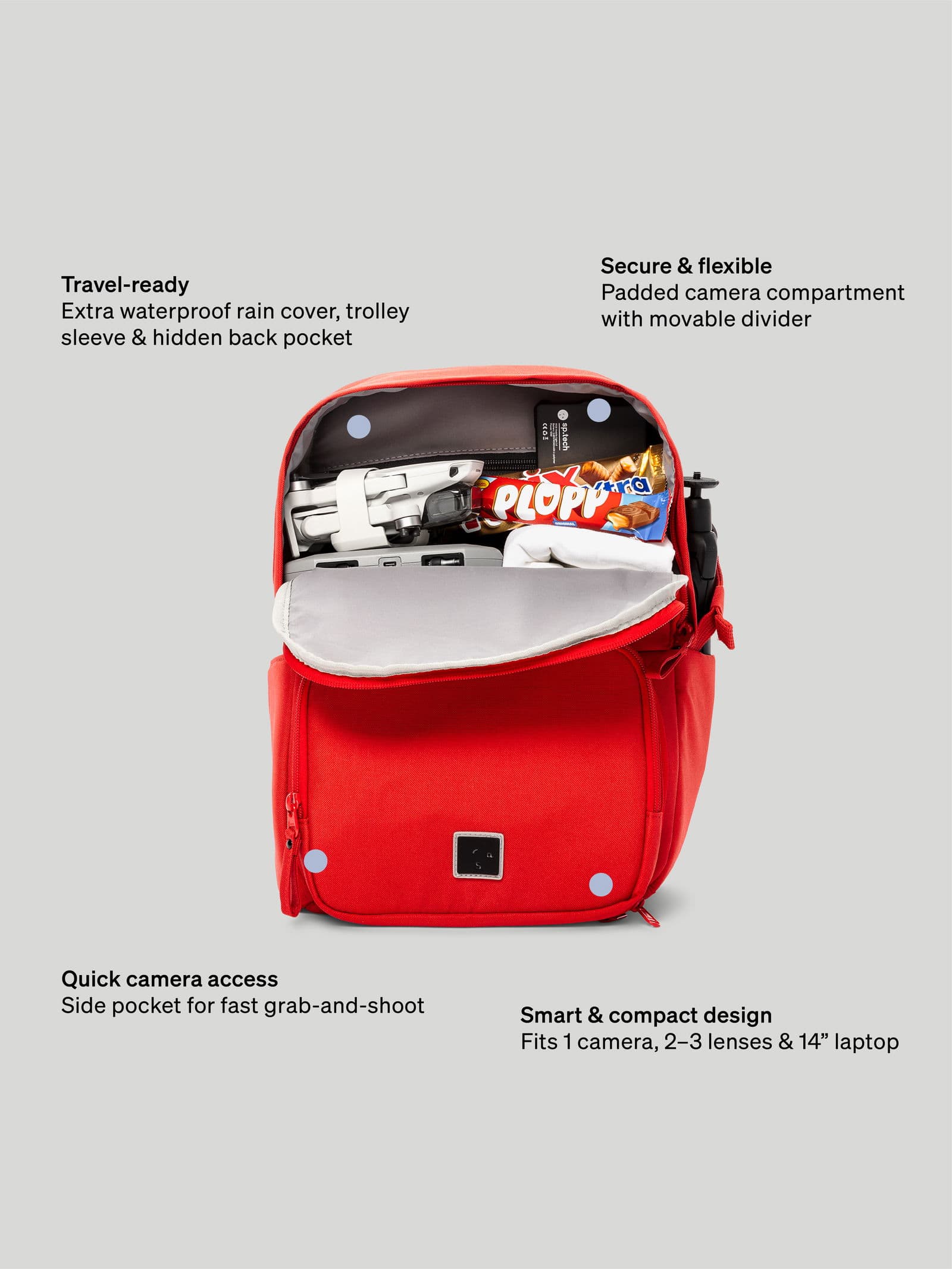 Day Day Backpack 13" - undefined 8 - SP Tech