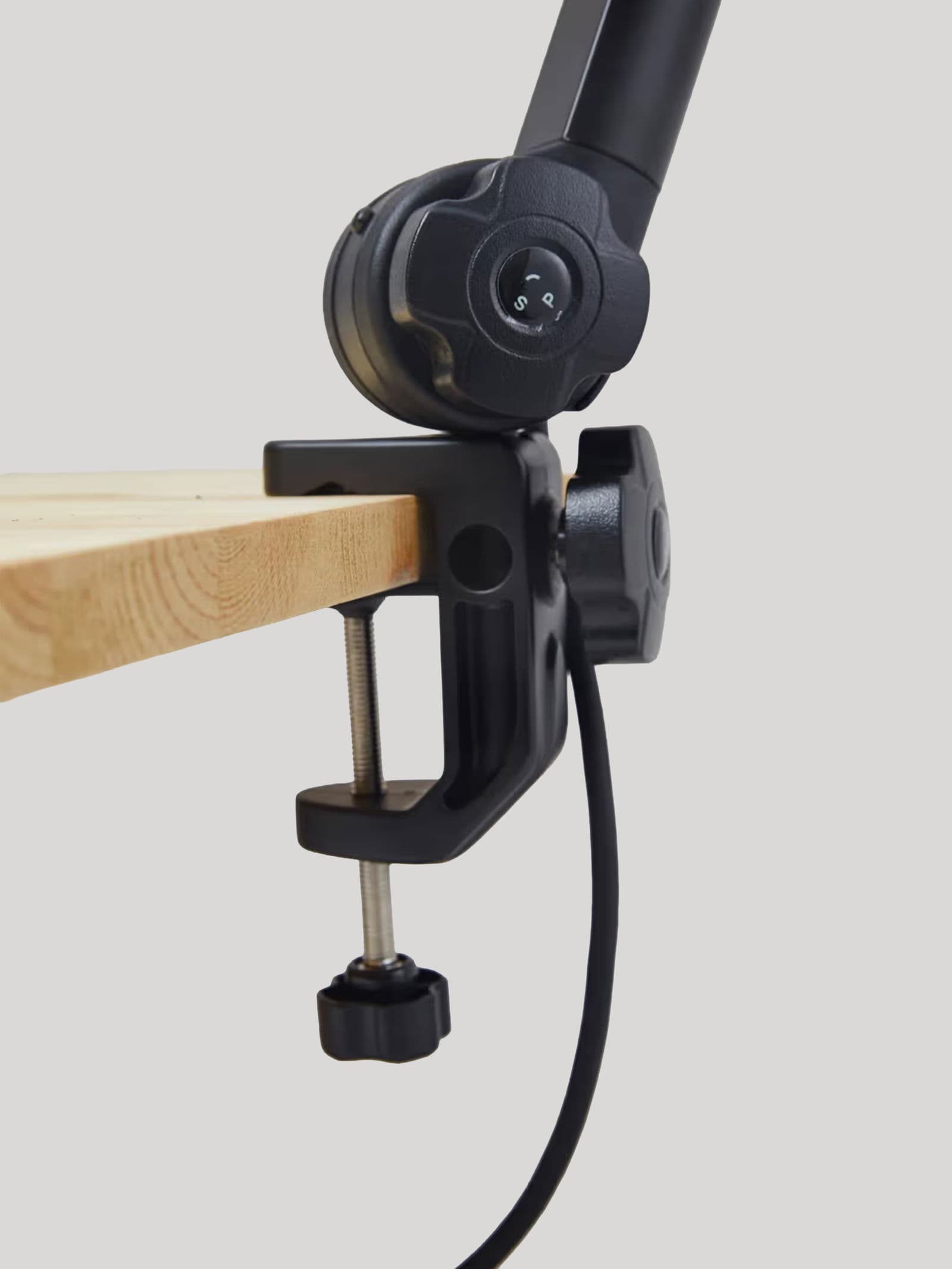 Broadcasting stand XLR alternate view