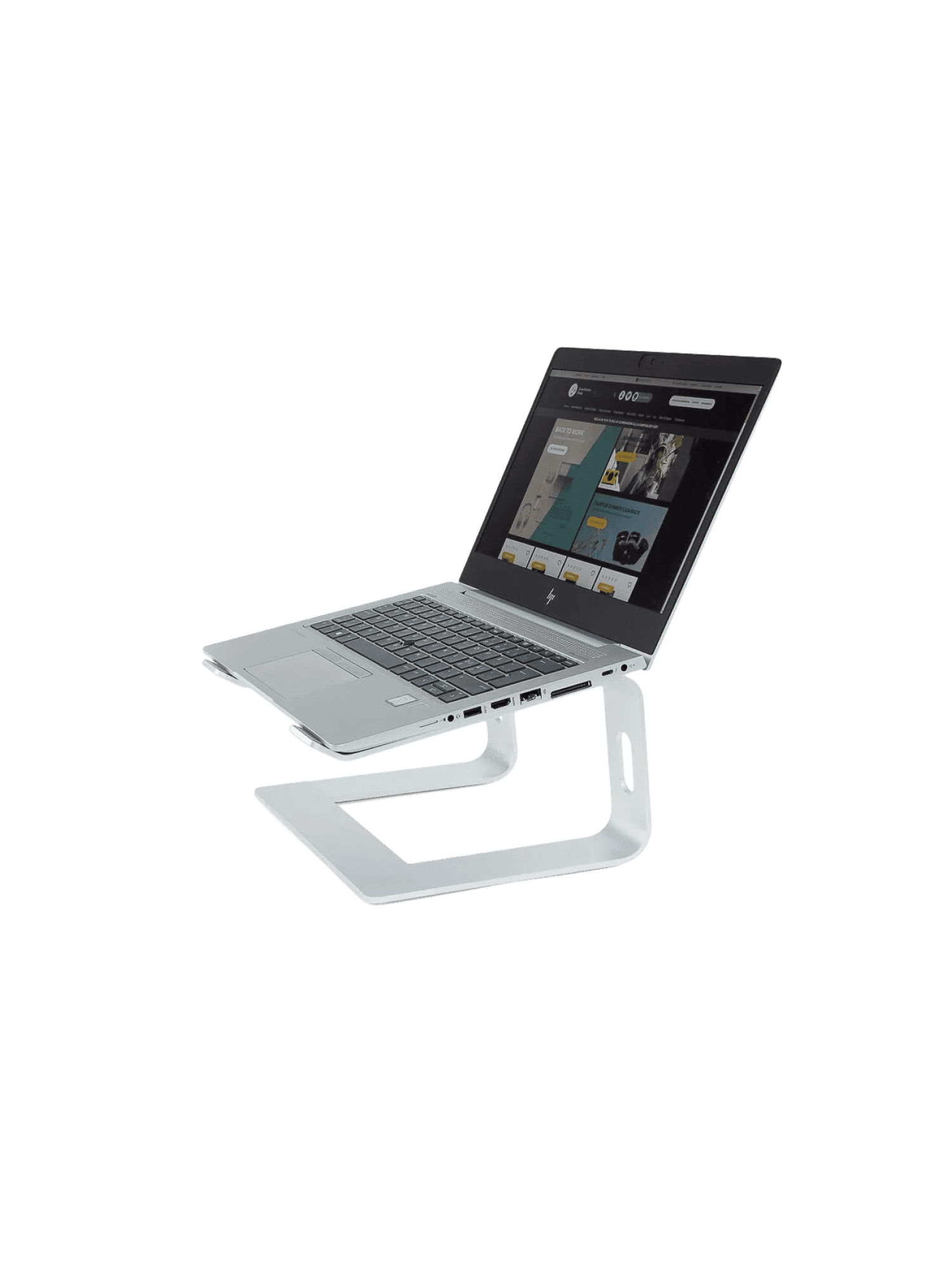 Laptop Laptop Stand Elevated Silver - undefined 5 - SP Tech