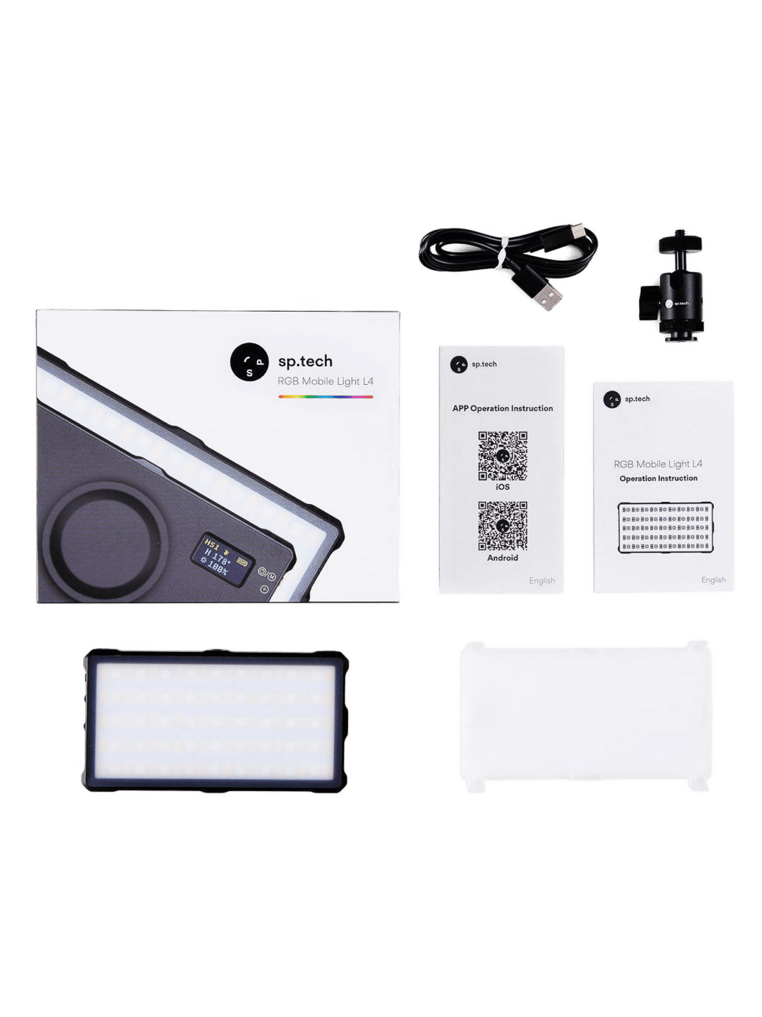 LED LED RGB Mobile Light L4 - undefined 2 - SP Tech