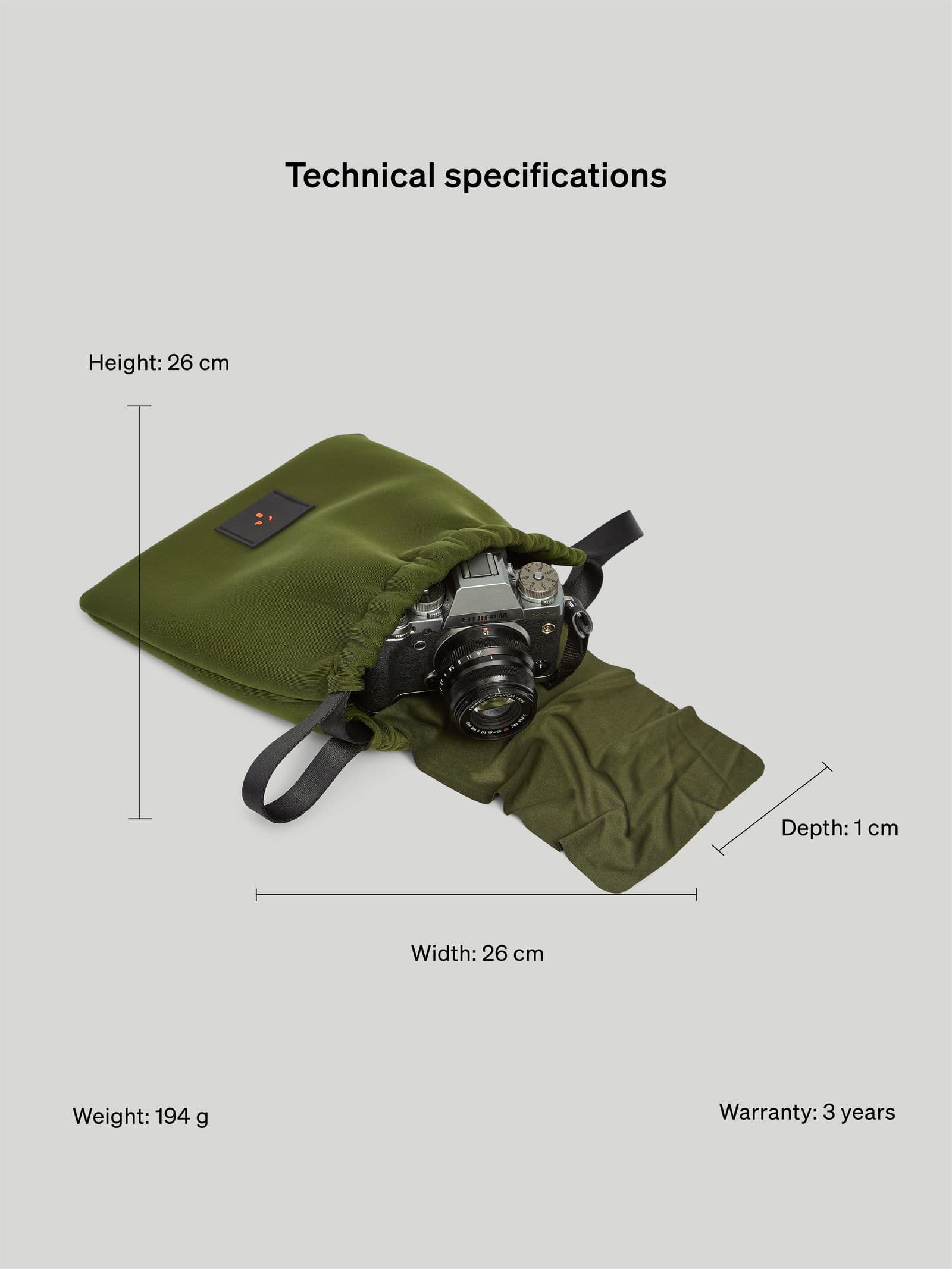 Neoprene Neoprene Tech Pouch M Green - undefined 4 - SP Tech