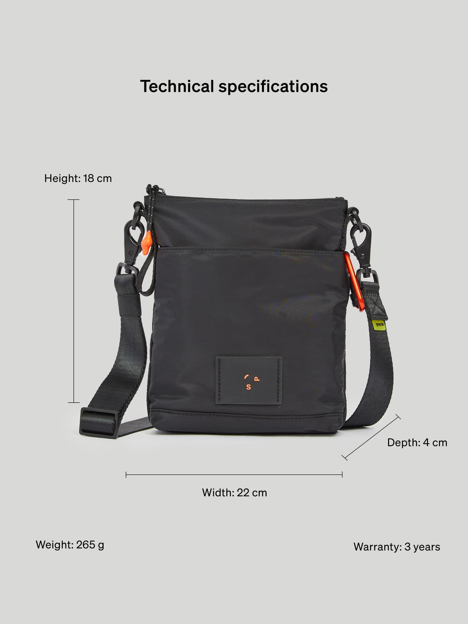 Small Small Cross Body Bag - undefined 8 - SP Tech