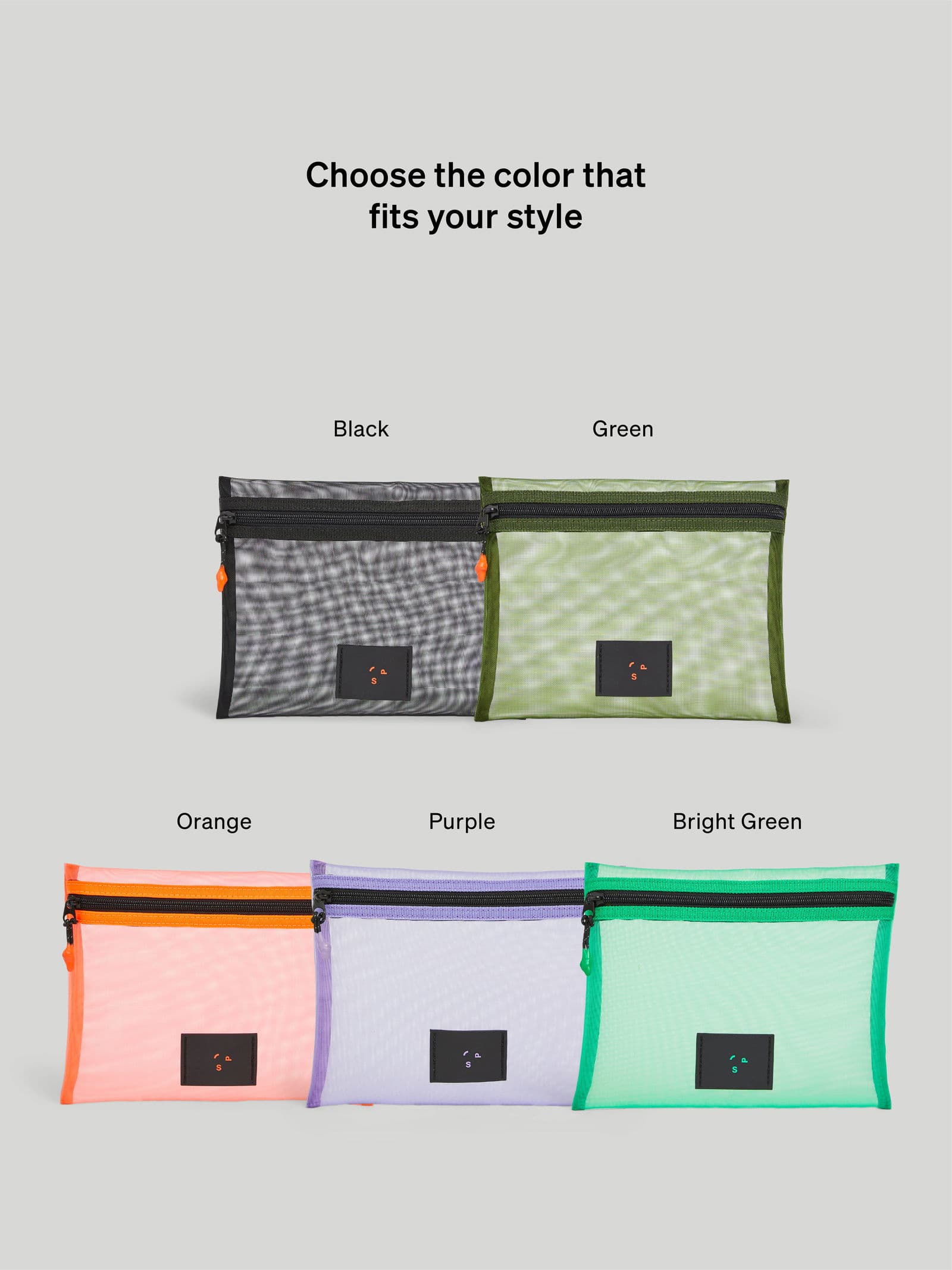 Mesh Mesh Organiser Flat Purple - undefined 5 - SP Tech