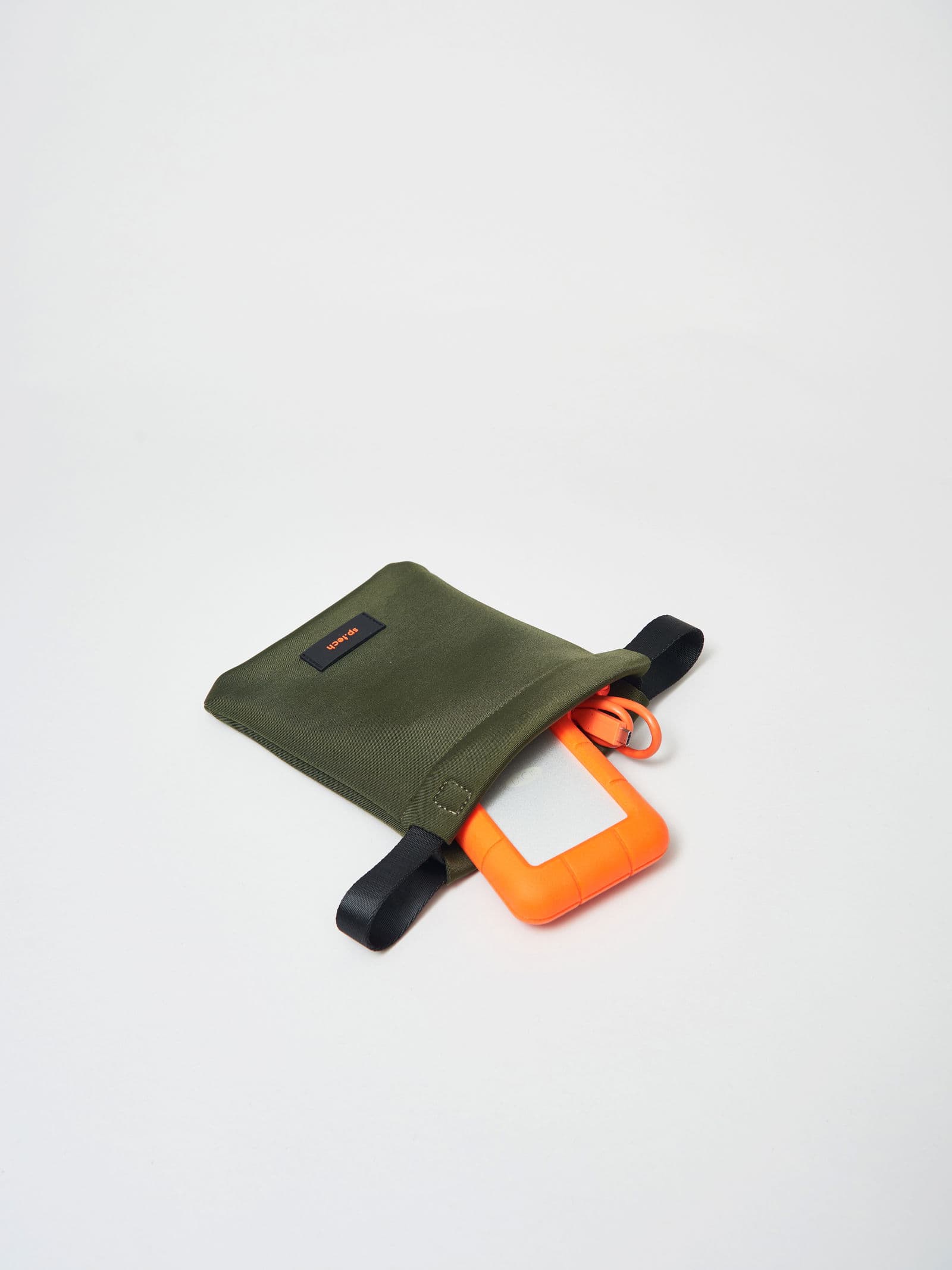 Neoprene Tech Pouch S Green 3 - SP Tech