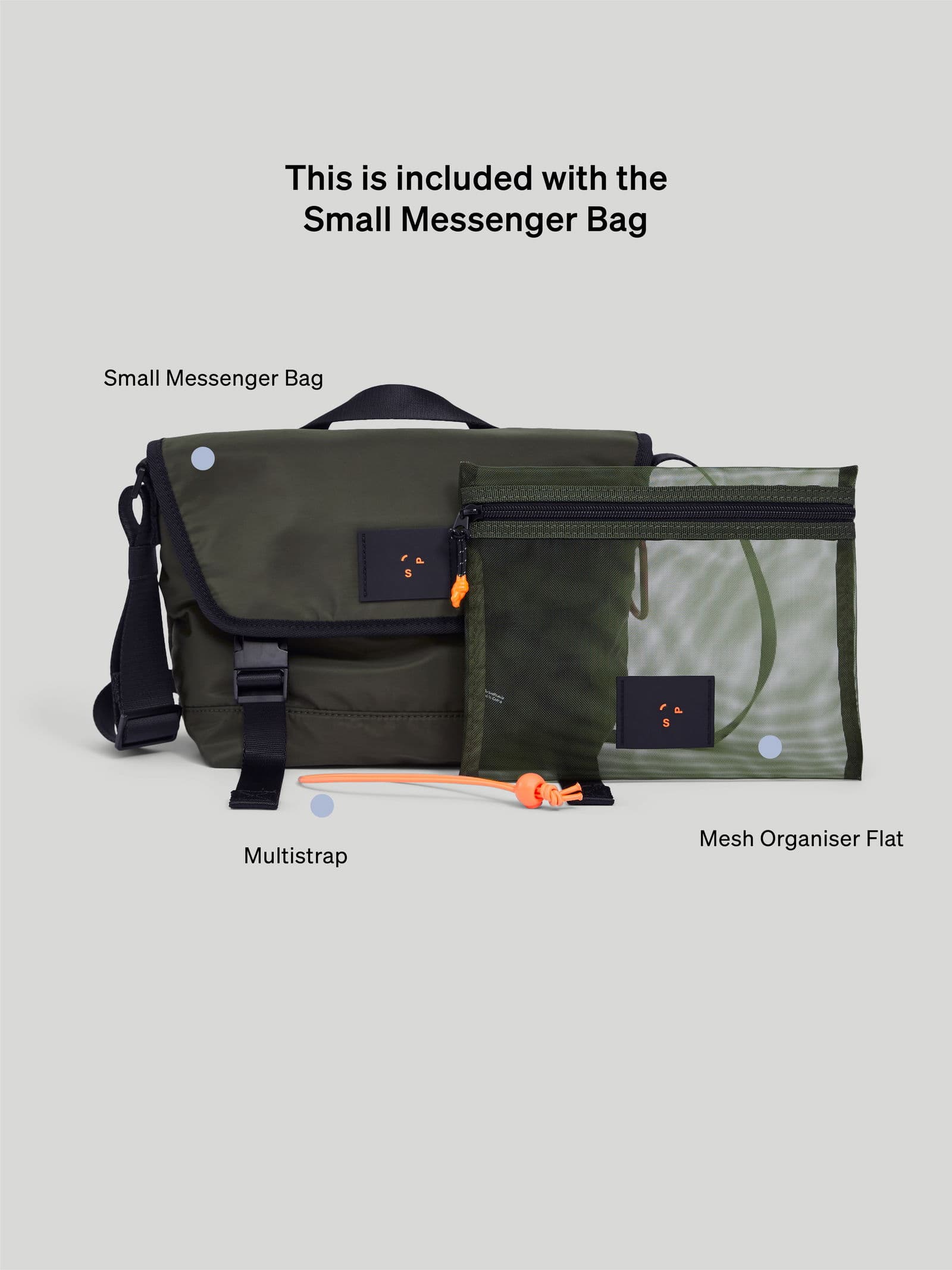 Messenger Bag Small 13 - SP Tech