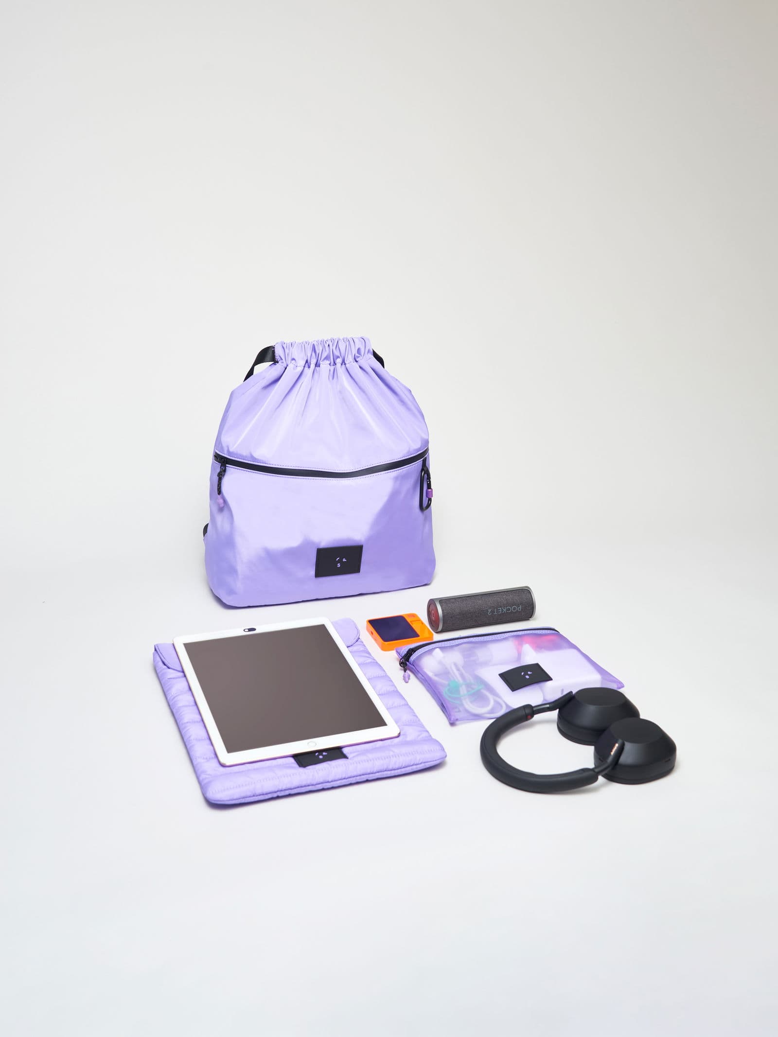 Puffy Puffy Tech Pouch Purple - undefined 3 - SP Tech