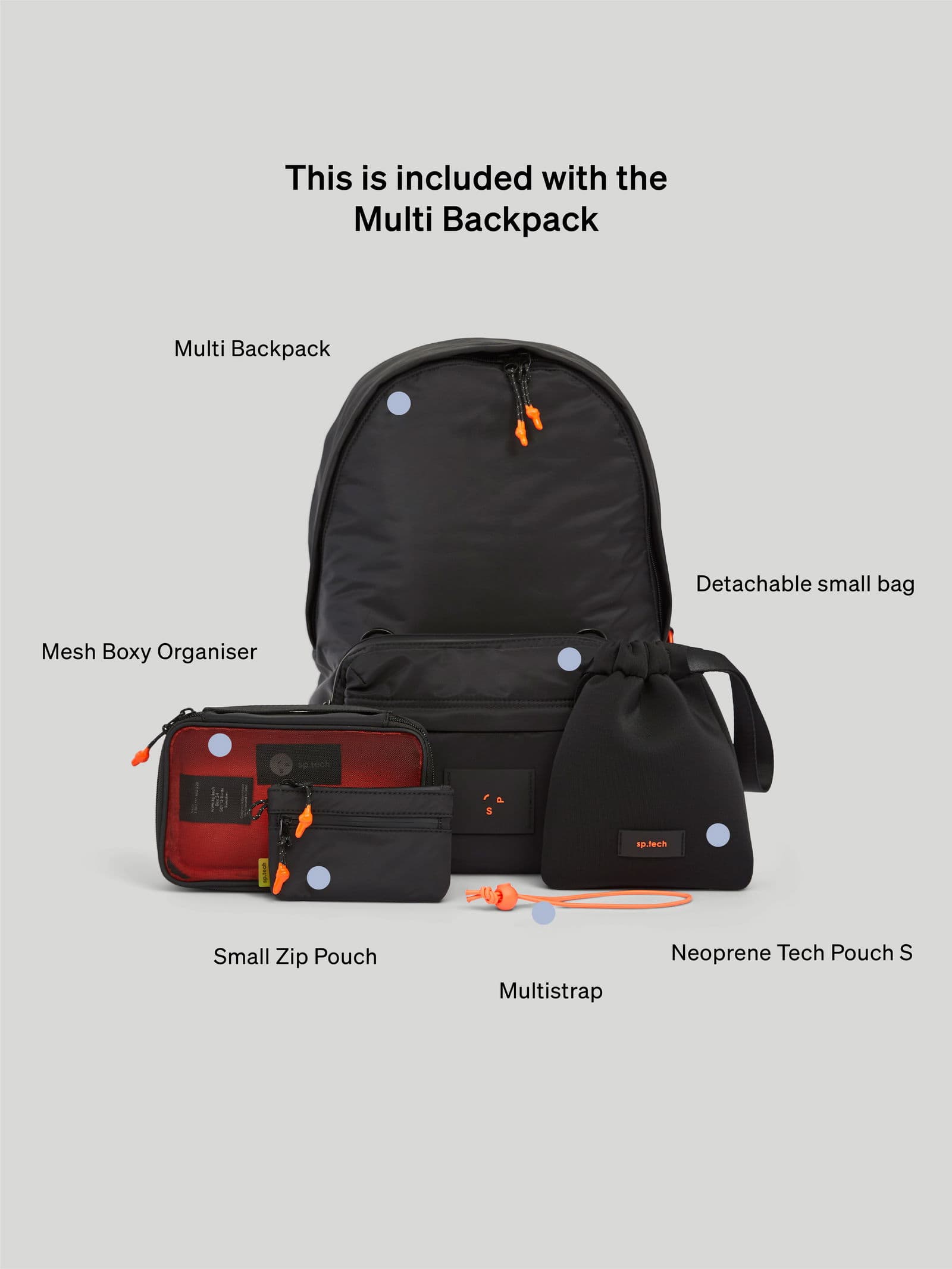 Multi Multi Backpack - undefined 15 - SP Tech