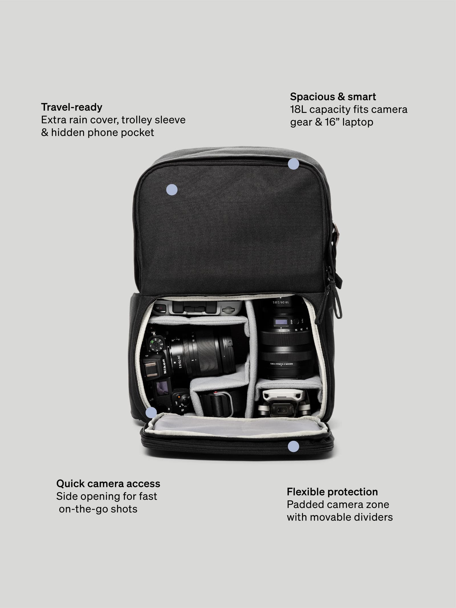 Day Backpack 15" 14 - SP Tech