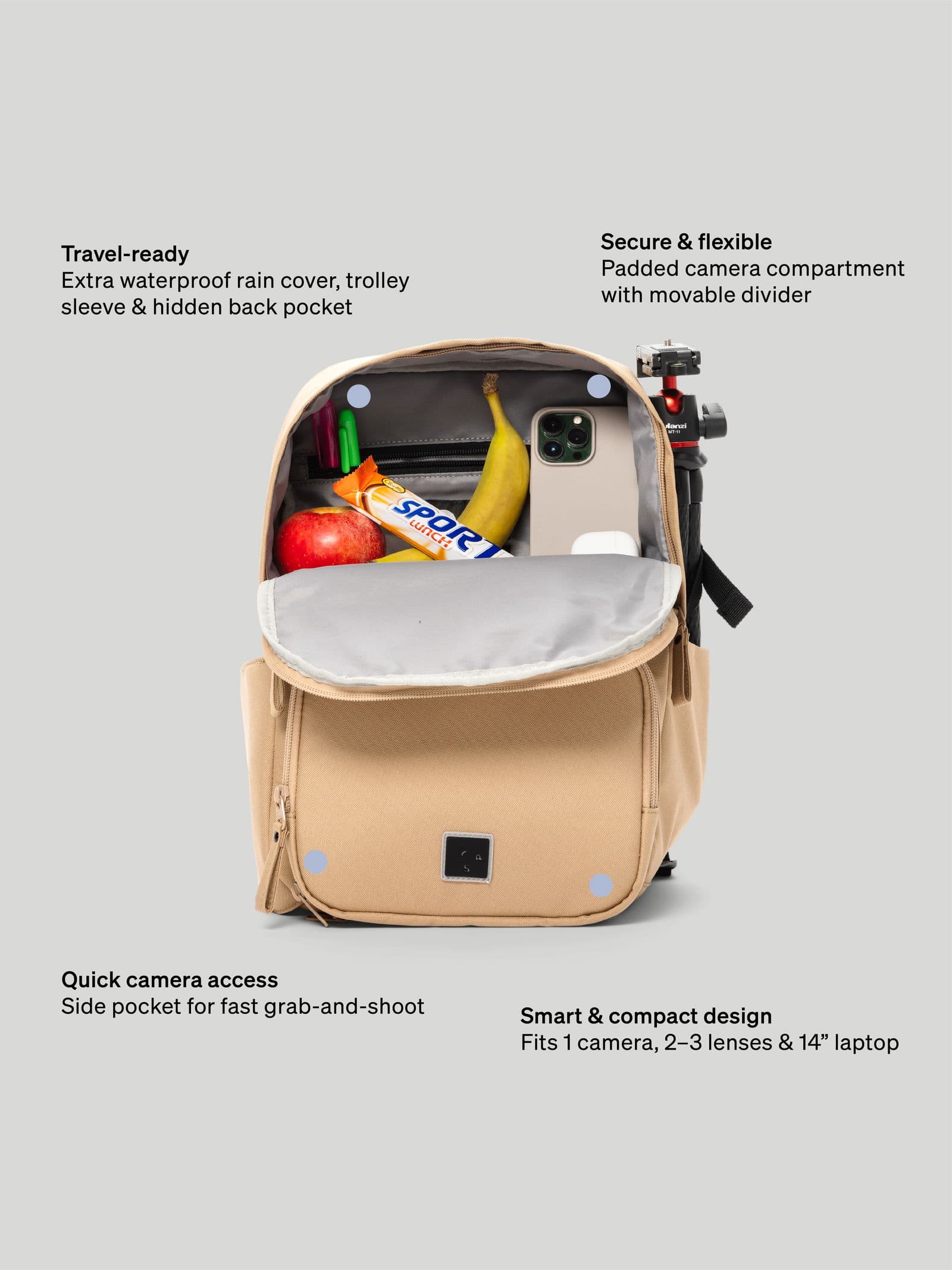 Day Backpack 13" 21 - SP Tech